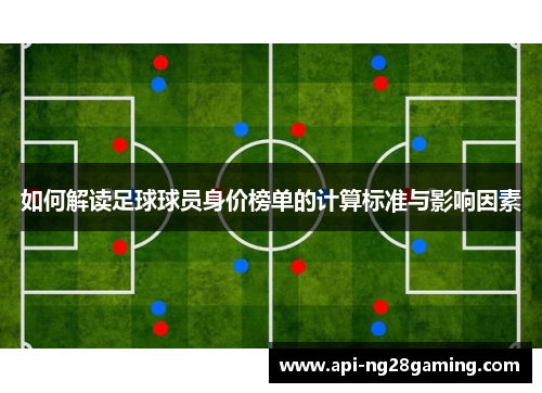 如何解读足球球员身价榜单的计算标准与影响因素